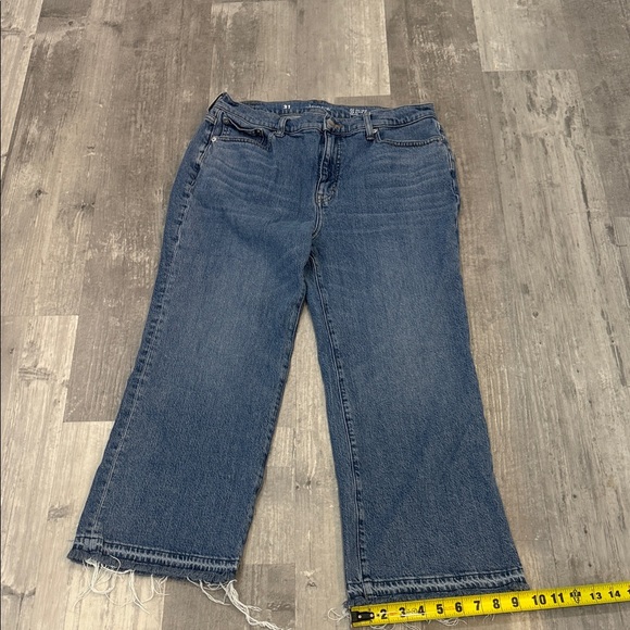 J. Crew Straight Leg Blue Jeans size 31 women’s - Picture 3 of 7